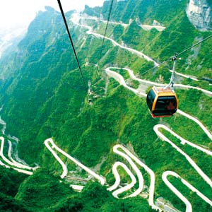 喜樂(lè)N線：天門山國(guó)家森林公園：天門山、天門洞、天門山寺、天門山公路奇觀一日游