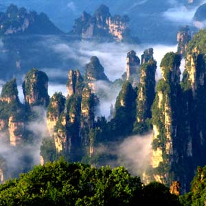 單獨(dú)成團(tuán)K線：（夏日激情）張家界、天子山、寶峰湖、猛洞河漂流三晚四日游